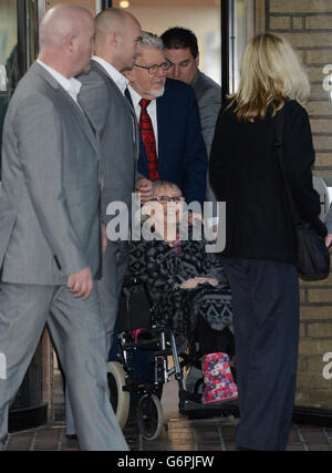 Rolf Harris causa in tribunale Foto Stock