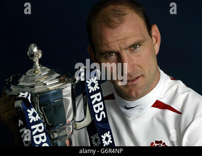 RBS 6 Nazioni Lawrence Dallaglio Foto Stock