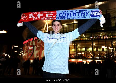 Calcio - FA Cup - quarto round - Arsenal v Coventry City - Emirates Stadium Foto Stock