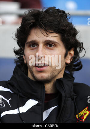 Calcio - fa Cup - quarto turno - Manchester City v Watford - Etihad Stadium. Diego Fabbrini, Watford Foto Stock