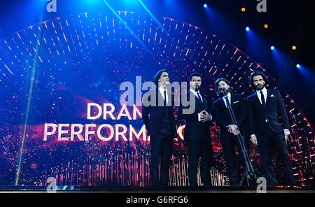 La televisione nazionale Awards 2014 - Show - Londra Foto Stock