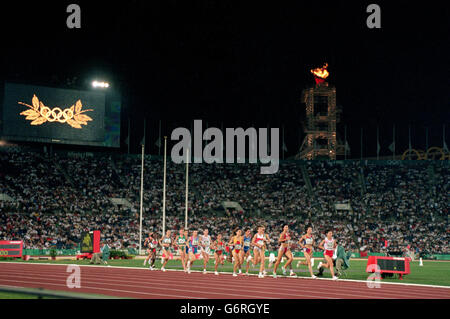 Giochi Olimpici di Atlanta. Atletica. 27-LUG-96. Giochi Olimpici di Atlanta. Atletica. Donne 10000m turno 1 Foto Stock