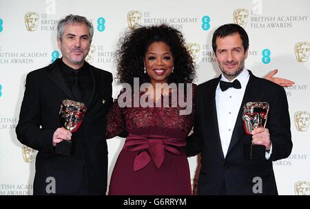 BAFTA Film Awards 2014 - Sala stampa - Londra Foto Stock