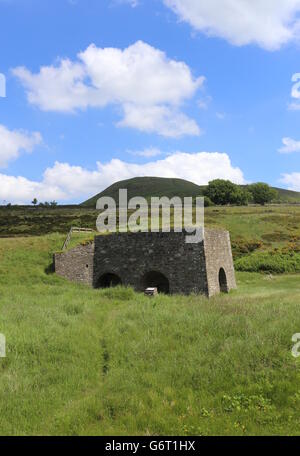 Forni per calce e Oriente Lomond, Lomond Hills Regional Park Fife Scozia Giugno 2016 Foto Stock