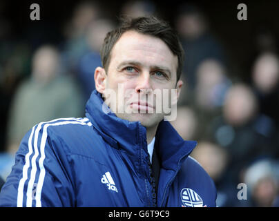 Calcio - Campionato Sky Bet - Millwall / Bolton Wanderers - New Den. Il direttore di Bolton Wanderers Dougie Freedman durante la partita del campionato Sky Bet al New Den, Londra. Foto Stock