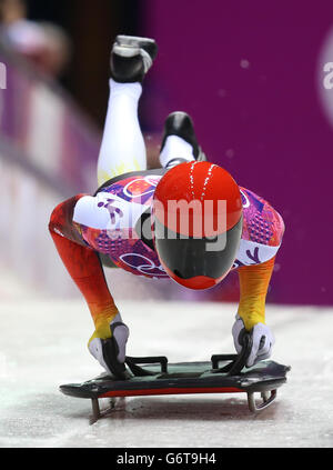 Sochi Giochi olimpici invernali - Giorno 8 Foto Stock