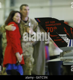 Dambusters ritorno a Lossiemouth Foto Stock