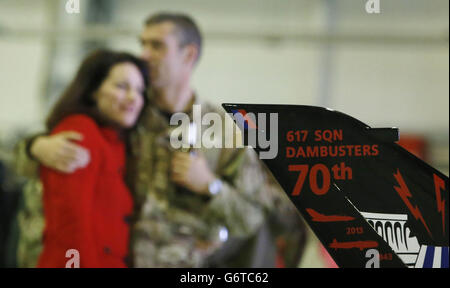 Dambusters ritorno a Lossiemouth Foto Stock