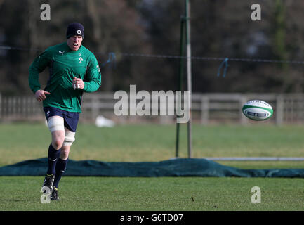 Il Rugby - RBS 6 Nazioni - Irlanda v Galles - Irlanda - Sessione di formazione - Carlton House Foto Stock