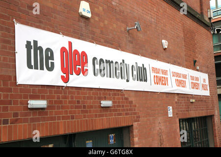 Vista generale del Glee Club di Nottingham. LO show televisivo DEGLI STATI UNITI Glee è stato regolato per avere 'diluito e offuscato' la reputazione della catena di club di cabaret del Regno Unito. Foto Stock