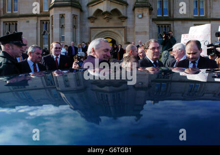 Bertie Ahearn a Ulster University Foto Stock