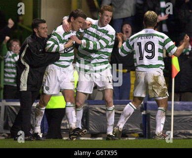 Celtic v Barcellona Foto Stock