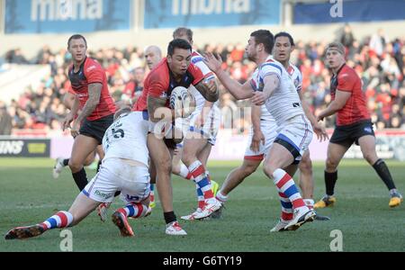 Rugby League - Utility prima Super League - Salford Red Devils v Wakefield Wildcats - AJ Bell Stadium Foto Stock