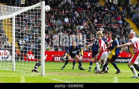 Sheffield Utd v Wimbledon Foto Stock