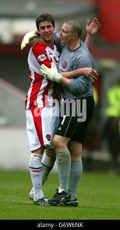 Sheff Utd V Wimbledon Foto Stock