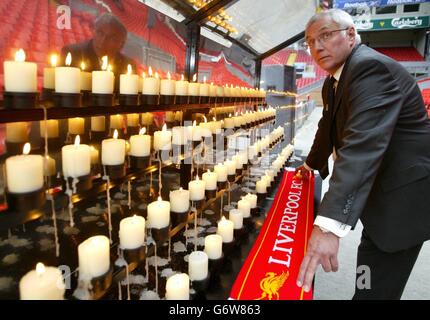 Hillsborough quindicesimo anniversario Foto Stock