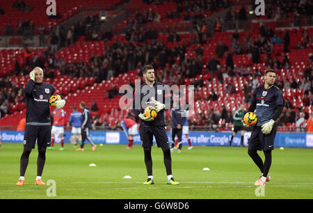 Calcio - amichevole internazionale - Inghilterra v Danimarca - Wembley Stadium Foto Stock