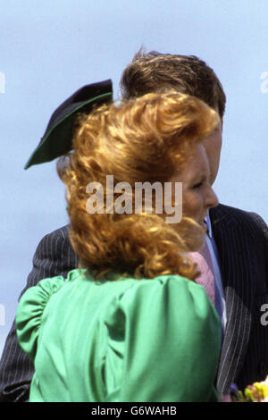 Royalty - Sarah Ferguson - Southampton Foto Stock