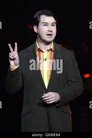 Jimmy Carr crema della commedia Foto Stock