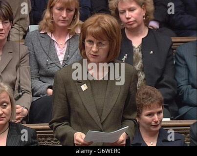 Beverley Hughes dimissioni Foto Stock