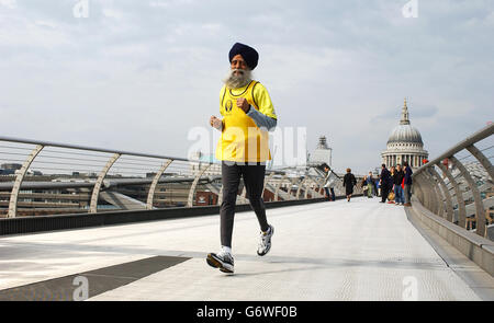 Fauja Singh Foto Stock