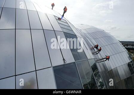 Pannello finale del Sage Gateshead Foto Stock