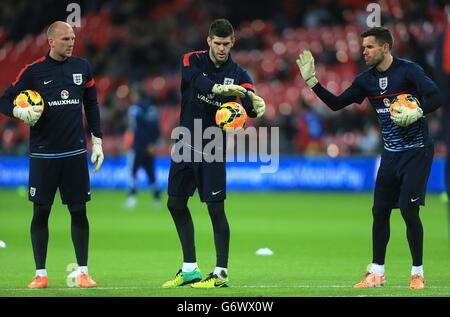 Calcio - amichevole internazionale - Inghilterra v Danimarca - Wembley Stadium Foto Stock