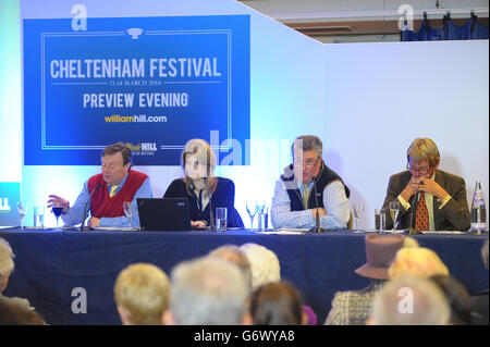 Horse Racing - William Hill Imperial Cup giorno - Sandown Park Racecourse Foto Stock