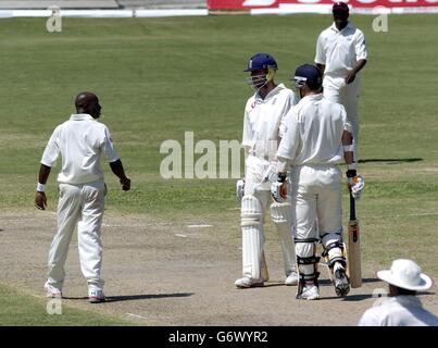 England V West Indies - 4° prova Foto Stock