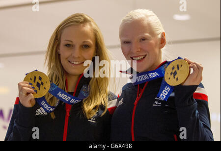 Paralimpiadi - Team GB Paralympians Homecoming - Aeroporto di Heathrow Foto Stock