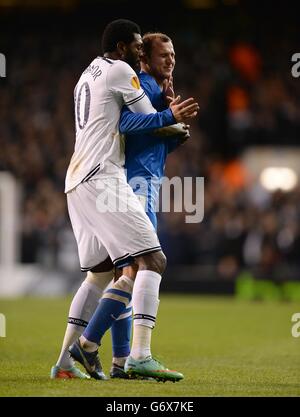 Soccer - UEFA Europa League - Round di 32 - Seconda tappa - Tottenham Hotspur v FC Dnipro Dnipropetrovsk - White Hart Lane Foto Stock