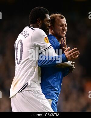 Soccer - UEFA Europa League - Round di 32 - Seconda tappa - Tottenham Hotspur v FC Dnipro Dnipropetrovsk - White Hart Lane Foto Stock