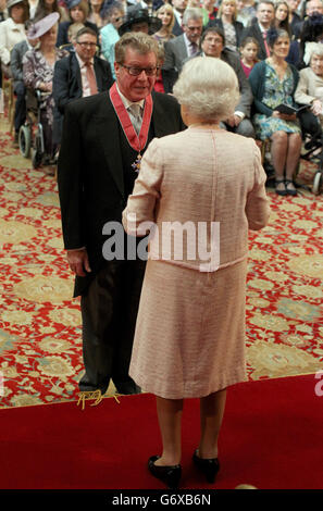 Investiture al Castello di Windsor Foto Stock