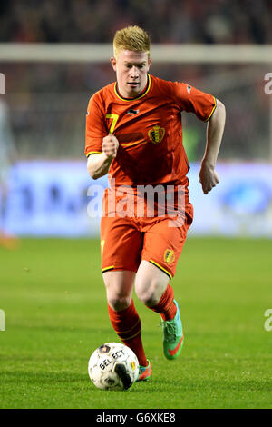 Calcio - Internazionale amichevole - Belgio / Costa d'Avorio - Stade Roi Baudouin. Kevin De Bruyne, Belgio Foto Stock