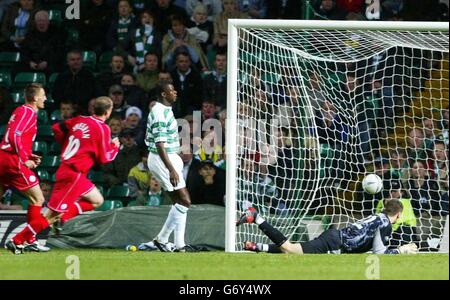 Celtic v Aberdeen Foto Stock