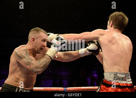 Boxing - Metro Radio Arena Foto Stock