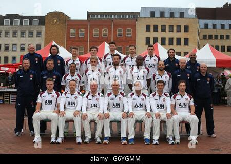 Cricket - 2014 Northamptonshire CCC Media Day - Il County Cricket Ground Foto Stock