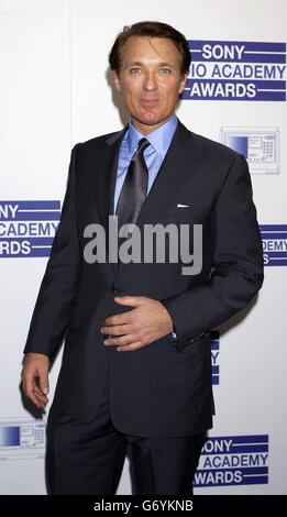 Attore Martin Kemp durante il Sony radio Academy Awards 2004, tenuto presso l'hotel Grosvenor House di Park Lane, Londra. Foto Stock