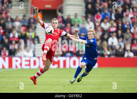 Calcio - Barclays Premier League - Southampton v Cardiff City - St Mary Foto Stock