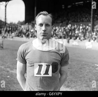 Eric Liddell, il missionario scozzese che ha vinto l'oro nei 400 metri ai Giochi Olimpici del 1924 a Parigi. La sua storia è stata resa famosa dal film, 'carri di fuoco'. Dopo aver abbandonato l'atletica, divenne missionario cristiano in Cina, fino a quando non fu catturato dai giapponesi. Morì in un campo di POW nel 1945. Foto Stock