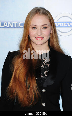 Sophie Turner partecipa alla prima di Sky Atlantic della quarta stagione del Trono di Spade al Guildhall di Londra. Foto Stock