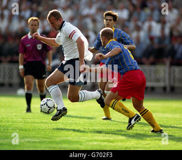 Coppa del mondo il qualificatore. Soccer. Moldova - Inghilterra Foto Stock