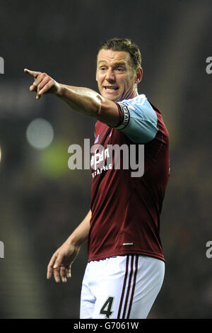 Calcio - Barclays Premier League - Sunderland v West Ham United - Stadio di luce. Kevin Nolan, West Ham Unito Foto Stock