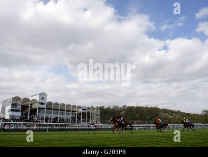 Horse Racing - Nottingham Racecourse Foto Stock