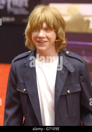 Rupert Grint (che suona Ron Weasley) arriva per la prima mondiale di Harry Potter e il prigioniero di Azkaban alla radio City Music Hall di New York. Foto Stock