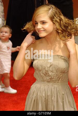 Emma Watson Harry Potter Premiere Foto Stock