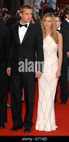 Brad Pitt e Jennifer Aniston - 57th Cannes Film Festival Foto Stock