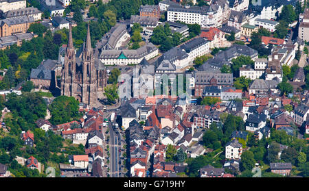 St Elisabeth è la Chiesa, Marburg, Hesse, Germania Foto Stock