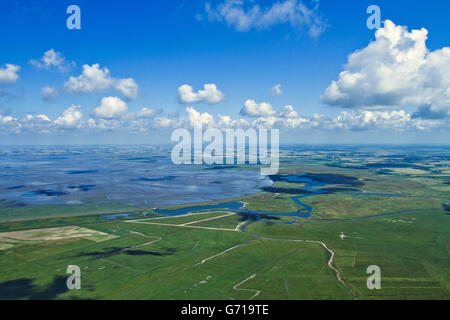 Meldorf bay, Dithmarschen, Schleswig-Holstein, Germania / Meldorfer Bucht Foto Stock