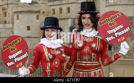 Pasti Meat-Free photocall Foto Stock